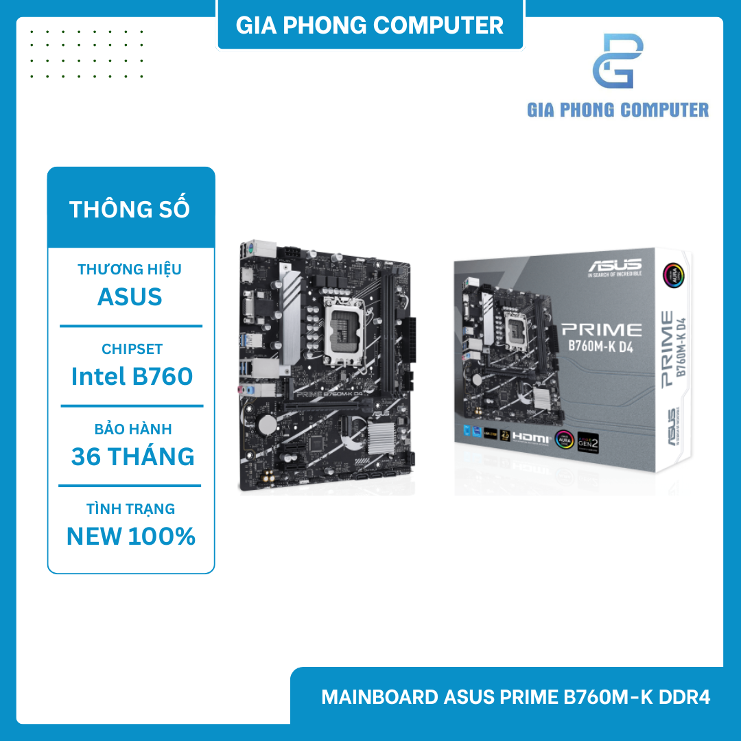 Mainboard Asus PRIME B760M-K DDR4