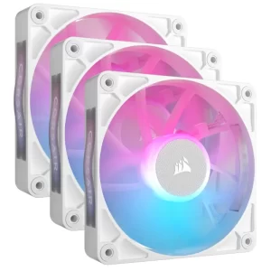 Bộ 3 quạt Corsair iCUE Link RX120 RGB White (CO-9051022-WW)