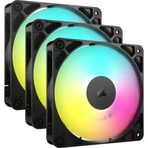 Bộ 3 quạt Corsair RS120 ARGB BLACK (CO-9050181-WW)