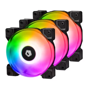 Bộ 3 quạt ID-Cooling DF-12025-ARGB Trio