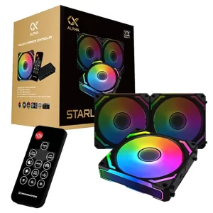 Bộ 3 quạt Xigmatek STARLINK ULTRA ARGB BLACK