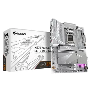 Bo mạch chủ GIGABYTE X870 AORUS ELITE WIFI7 ICE (DDR5)