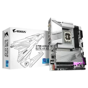 Bo mạch chủ GIGABYTE Z790 AORUS ELITE AX ICE DDR5