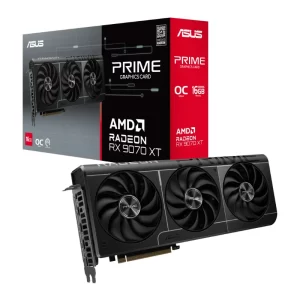 Card màn hình ASUS Prime Radeon RX 9070 XT OC Edition 16GB GDDR6 (PRIME-RX9070XT-O16G)