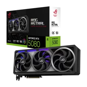 Card màn hình ASUS ROG Astral GeForce RTX 5080 16GB GDDR7 OC Edition (ROG-ASTRAL-RTX5080-O16G-GAMING)