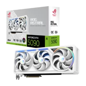 Card màn hình ASUS ROG Astral GeForce RTX 5090 32GB GDDR7 OC White Edition (ROG-ASTRAL-RTX5090-O32G-GAMING-WHITE)