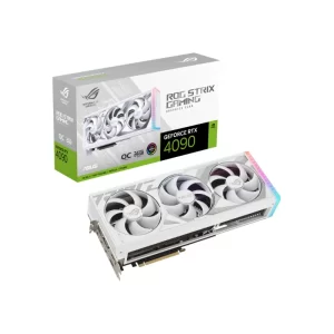Card màn hình ASUS ROG Strix GeForce RTX 4090 OC White Edition 24GB (ROG-STRIX-RTX4090-O24G-WHITE)