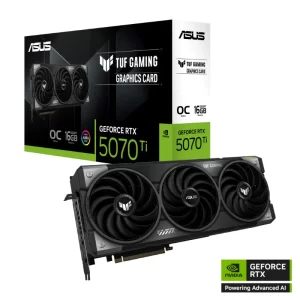 Card màn hình ASUS TUF Gaming GeForce RTX 5070 Ti 16GB GDDR7 OC Edition(TUF-RTX5070TI-O16G-GAMING)