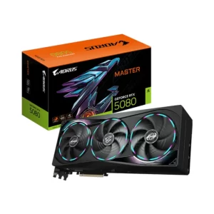 Card màn hình GIGABYTE AORUS GeForce RTX 5080 MASTER 16G (GV-N5080AORUS M-16GD)