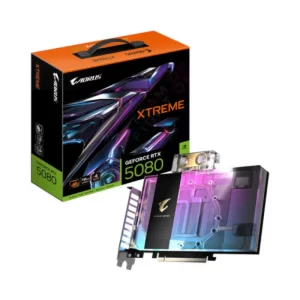 GIGABYTE AORUS GeForce RTX 5080 XTREME WATERFORCE WB 16G (GV-N5080AORUSX WB-16GD)