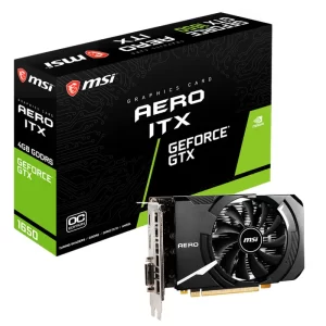 Card màn hình MSI GeForce GTX 1650 D6 Aero ITX 4G OC