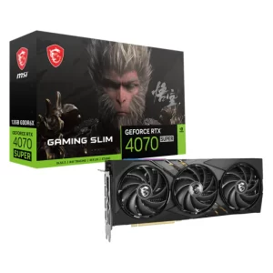 Card màn hình MSI GeForce RTX 4070 SUPER 12G GAMING SLIM WUKONG EDITION