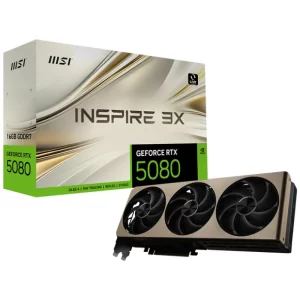 Card màn hình MSI GeForce RTX 5080 16G INSPIRE 3X OC