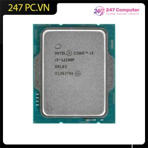 Chip xử lý CPU Intel Core i3 12100F (3.3GHz turbo up to 4.3GHz, 4 nhân 8 luồng, 12MB Cache, 58W) - Tray