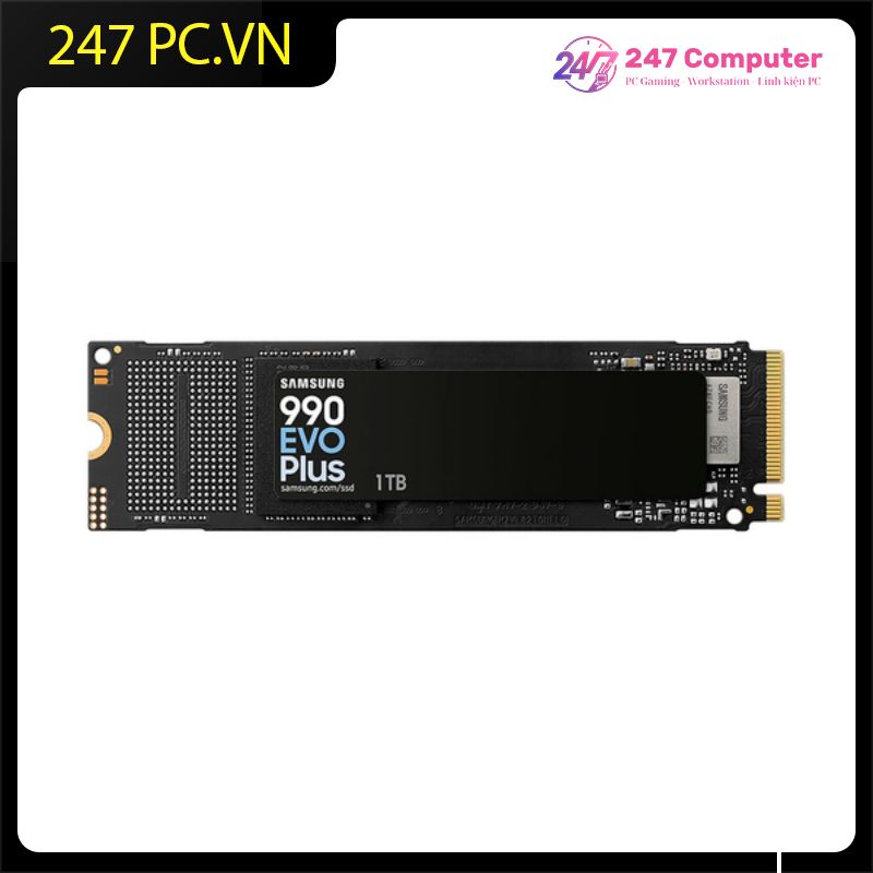 Ổ cứng SSD Samsung 990 EVO Plus 1TB NVMe V-NAND M.2 2280 (MZ-V9S1T0BW)