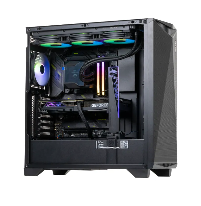 PC GVN AMD R7-9800x3D/ VGA RTX 5080 (Powered by MSI)