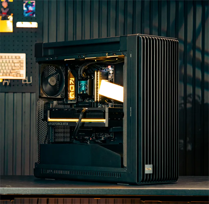 PC GVN AMD x ASUS R7-9800x3D/ VGA RTX 5090 (Powered by ASUS)
