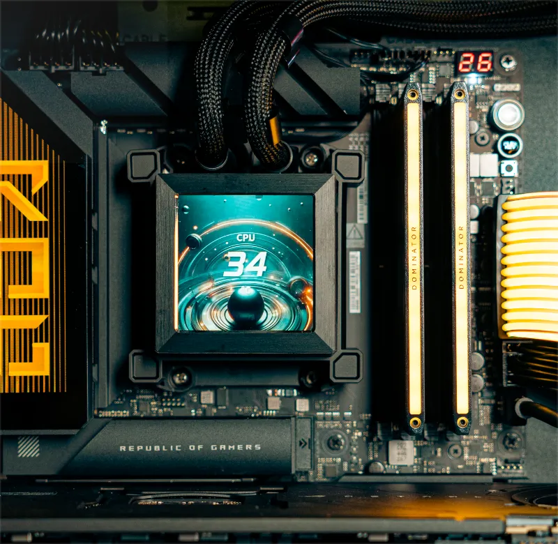PC GVN AMD x ASUS R7-9800x3D/ VGA RTX 5090 (Powered by ASUS)