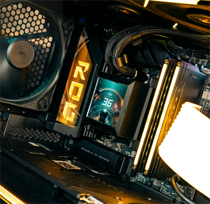 PC GVN AMD x ASUS R7-9800x3D/ VGA RTX 5090 (Powered by ASUS)