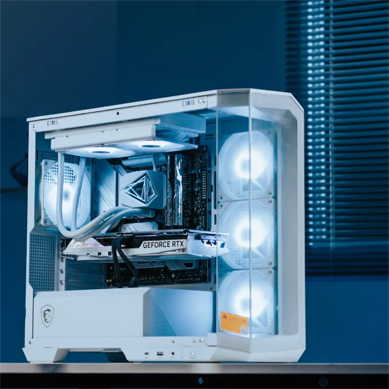 PC GVN x MSI PROJECT ZERO WHITE (Intel i5-14400F/ VGA RTX 5060)