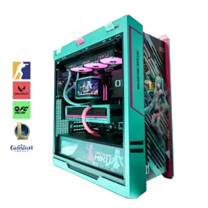 PC GVN X ASUS ROG HATSUNE MIKU EDITION (AMD Ryzen 9 9950X3D/VGA RTX 5090)