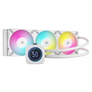 Tản nhiệt AIO Corsair H150i ELITE LCD XT WHITE (CW-9060077-WW)