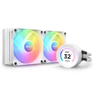 Tản nhiệt AIO NZXT Kraken Elite 240 RGB WHITE (RL-KR24E-W1)
