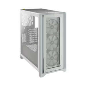 Vỏ máy tính Corsair iCUE 4000X RGB TG White (CC-9011205-WW)